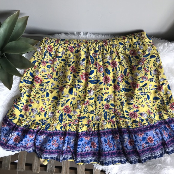 bebop Yellow/Navy Dress Size XL - Picture 6 of 6